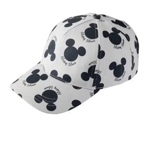 Disney Mickey Mouse grey black Icon Cap
